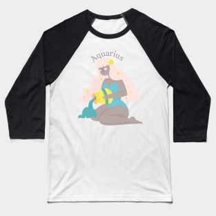 Aquarius Baseball T-Shirt